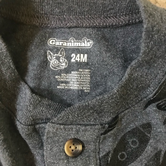 Garanimals Long Sleeve Rocket Shirt - Picture 3 of 4